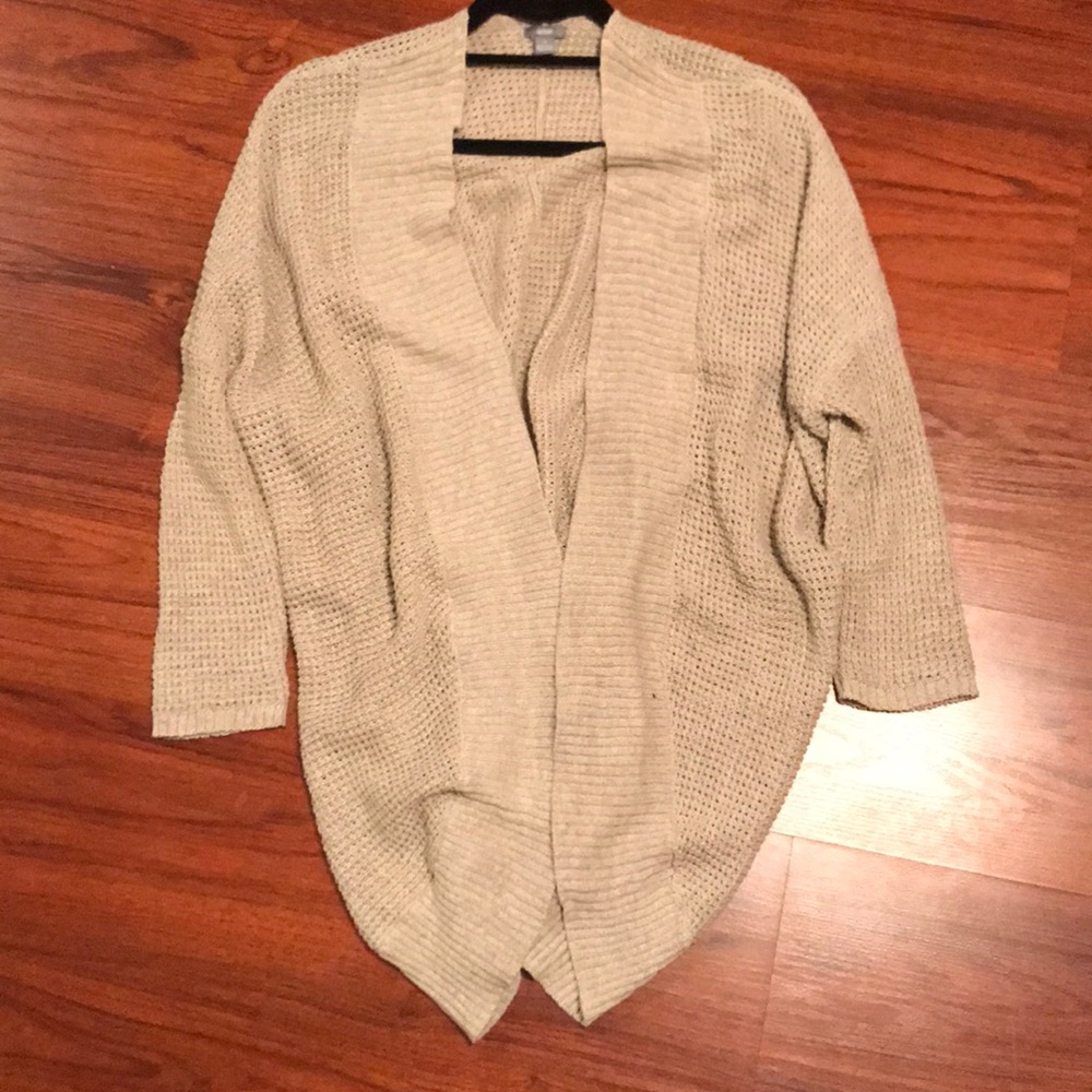Cozy oversized knit cardigan